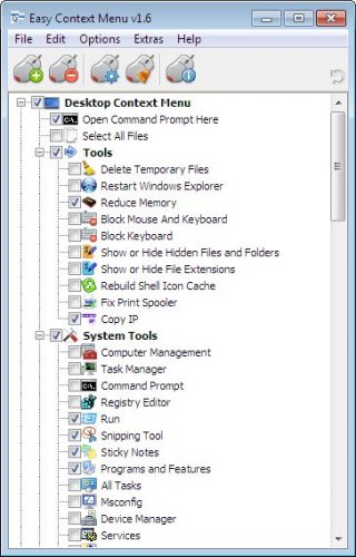 Easy Context Menu 1.6