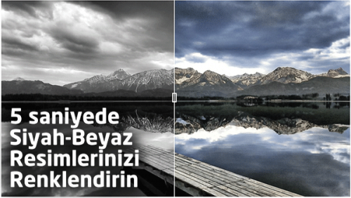 Siyah beyaz fotoğraflarınızı renklendirin - Şoklahama, Şokingen, Şoksas - 5 saniyede Ücretsiz Renklendirme