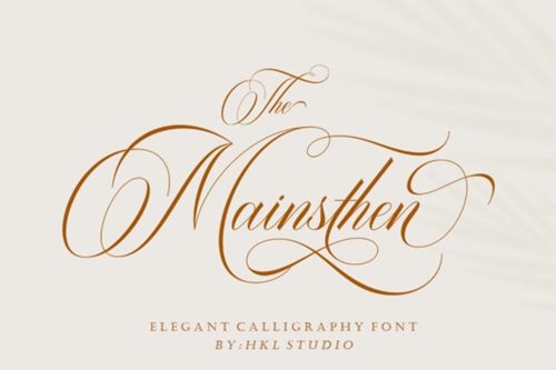 The Mainsthen Font