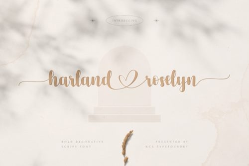 Harland Roselyn Font